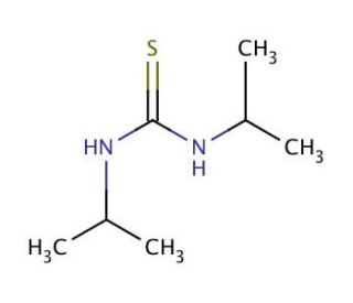 1,3-Diisopropyl-2-thiourea (CAS 2986-17-6) - chemical structure image