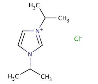 1,3-Diisopropylimidazolium chloride (CAS 139143-09-2) - chemical structure image