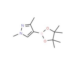 1,3-Dimethyl-1H-pyrazole-4-boronic acid,pinacol ester (CAS 1046832-21-6) - chemical structure image