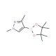 1,3-Dimethyl-1H-pyrazole-4-boronic acid,pinacol ester (CAS 1046832-21-6) - chemical structure image
