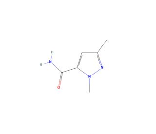 1,3-Dimethyl-1H-pyrazole-5-carboxamide (CAS 136678-93-8) - chemical structure image