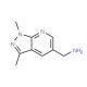 {1,3-dimethyl-1H-pyrazolo[3,4-b]pyridin-5-yl}methanamine - chemical structure image