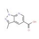 1,3-dimethyl-1H-pyrazolo[3,4-b]pyridine-5-carboxylic acid - chemical structure image