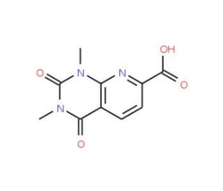 1,3-dimethyl-2,4-dioxo-1,2,3,4-tetrahydropyrido[2,3-d]pyrimidine-7-carboxylic acid - chemical structure image