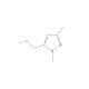 1,3-Dimethyl-5-(hydroxymethyl)-1H-pyrazole (CAS 57012-20-1) - chemical structure image