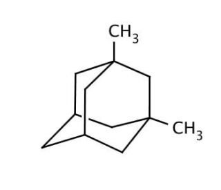 1,3-Dimethyladamantane (CAS 702-79-4) - chemical structure image