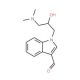 1-(3-Dimethylamino-2-hydroxy-propyl)-1H-indole-3-carbaldehyde - chemical structure image