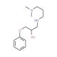1-(3-Dimethylamino-propylamino)-3-phenoxy-propan-2-ol - chemical structure image