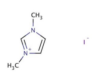 1,3-Dimethylimidazolium iodide (CAS 4333-62-4) - chemical structure image