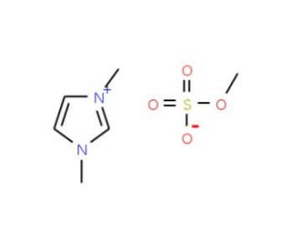1,3-Dimethylimidazolium methyl sulfate (CAS 97345-90-9) - chemical structure image