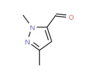 1,3-Dimethylpyrazole-5-carbaldehyde (CAS 25016-09-5) - chemical structure image