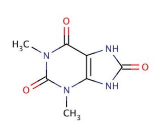 1,3-Dimethyluric acid (CAS 944-73-0) - chemical structure image