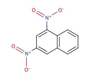 1,3-Dinitronaphthalene (CAS 606-37-1) - chemical structure image