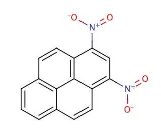 1,3-Dinitropyrene (CAS 75321-20-9) - chemical structure image