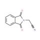(1,3-dioxo-1,3-dihydro-2H-isoindol-2-yl)acetonitrile (CAS 3842-20-4) - chemical structure image