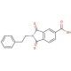 1,3-Dioxo-2-phenethyl-2,3-dihydro-1H-isoindole-5-carboxylic acid - chemical structure image