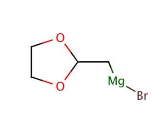 (1,3-Dioxolan-2-ylmethyl)magnesium bromide solution (CAS 180675-22-3) - chemical structure image