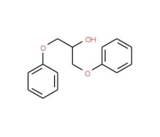 1,3-Diphenoxy-2-propanol (CAS 622-04-8) - chemical structure image