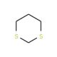 1,3-Dithiane (CAS 505-23-7) - chemical structure image