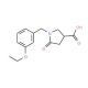 1-(3-Ethoxy-benzyl)-5-oxo-pyrrolidine-3-carboxylic acid - chemical structure image