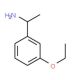 1-(3-Ethoxyphenyl)ethanamine (CAS 603945-50-2) - chemical structure image