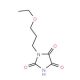 1-(3-ethoxypropyl)imidazolidine-2,4,5-trione - chemical structure image