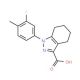 1-(3-fluoro-4-methylphenyl)-4,5,6,7-tetrahydro-1H-indazole-3-carboxylic acid - chemical structure image