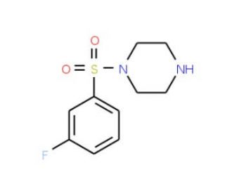 1-(3-Fluoro-benzenesulfonyl)-piperazine - chemical structure image