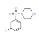 1-(3-Fluoro-benzenesulfonyl)-piperazine - chemical structure image