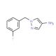 1-(3-Fluoro-benzyl)-1H-pyrazol-4-ylamine - chemical structure image