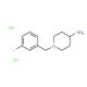 1-(3-Fluoro-benzyl)-piperidin-4-ylaminedihydrochloride - chemical structure image
