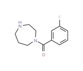 1-(3-fluorobenzoyl)-1,4-diazepane - chemical structure image