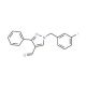 1-(3-Fluorobenzyl)-3-phenyl-1H-pyrazole-4-carbaldehyde - chemical structure image