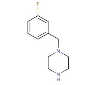 1-(3-Fluorobenzyl)piperazine (CAS 55513-19-4) - chemical structure image
