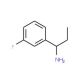 1-(3-Fluorophenyl)propylamine (CAS 473732-57-9) - chemical structure image