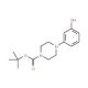 1-(3-Hydroxyphenyl)piperazine-4-carboxylic acid tert-butyl ester (CAS 198627-86-0) - chemical structure image