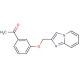 1-[3-(imidazo[1,2-a]pyridin-2-ylmethoxy)phenyl]ethanone - chemical structure image