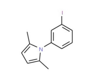 1-(3-Iodophenyl)-2,5-dimethyl-1H-pyrrole - chemical structure image