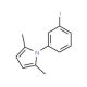 1-(3-Iodophenyl)-2,5-dimethyl-1H-pyrrole - chemical structure image