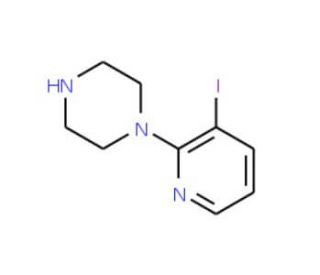1-(3-Iodopyridin-2-yl)piperazine (CAS 85386-98-7) - chemical structure image