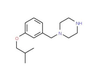 1-(3-Isobutoxybenzyl)piperazine - chemical structure image
