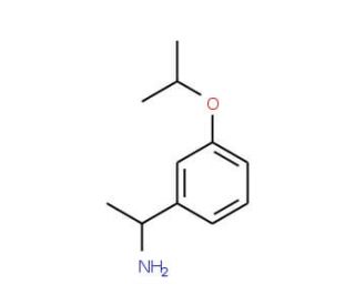 1-(3-Isopropoxyphenyl)ethanamine - chemical structure image