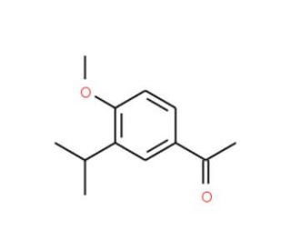 1-(3-Isopropyl-4-methoxyphenyl)ethanone - chemical structure image