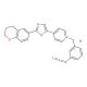 1-(3-Isothiocyanatobenzyl)-4-[2-(3,4-dihydro-2H-1-benzopyran-6-yl)-5-oxazolyl]pyridinium bromide (CAS 155863-01-7) - chemical
