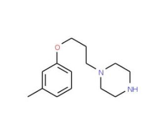 1-(3-m-Tolyloxy-propyl)-piperazine - chemical structure image