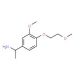 1-[3-methoxy-4-(2-methoxyethoxy)phenyl]ethan-1-amine - chemical structure image