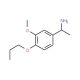 1-(3-methoxy-4-propoxyphenyl)ethan-1-amine - chemical structure image