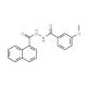 1-(3-Methoxybenzoyl)-2-(1-naphthoyl)hydrazine (CAS 73941-12-5) - chemical structure image