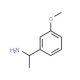 1-(3-methoxyphenyl)ethan-1-amine (CAS 82796-69-8) - chemical structure image