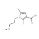 1-(3-Methoxypropyl)-2,5-dimethyl-1H-pyrrole-3-carboxylic acid - chemical structure image